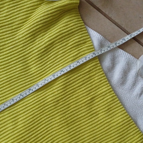 🔥🔥🔥Free People Pier Festival Limon color sweater S - Picture 6 of 11